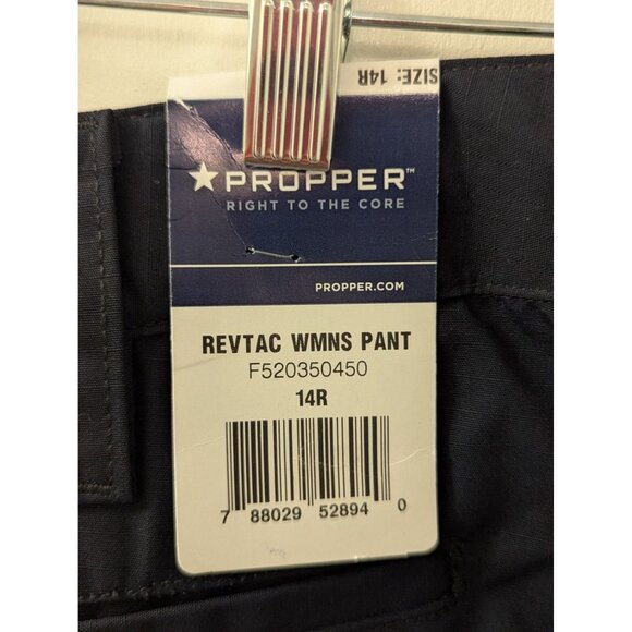 Propper Womens RevTac Tactical Pants 14R With Teflon Coating Black Durable & Fun - Picture 5 of 7